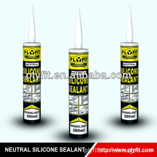 clear neutral silicone adhesive sealant